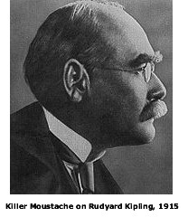 Photograph of Kipling from Current History of the War v. I, December 1914 - March 1915. New York: New York Times Company