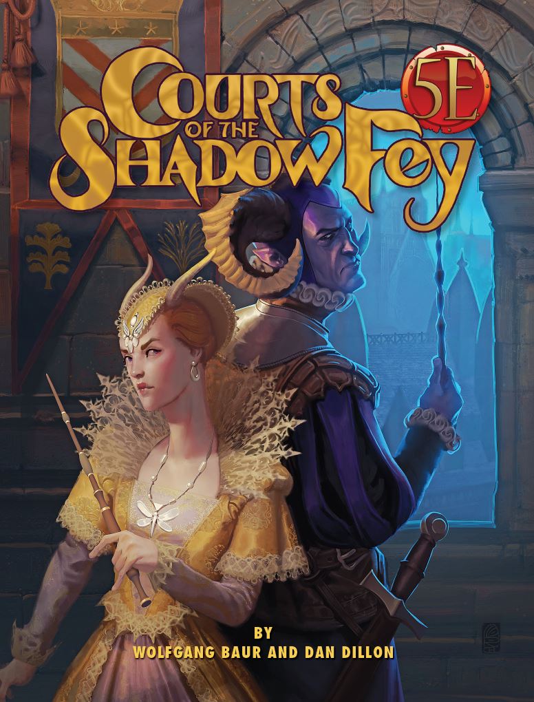 Cover of Courts of the Shadow Fey for 5th Edition
