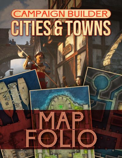 Campaign Builder: Cities & Towns Map Folio