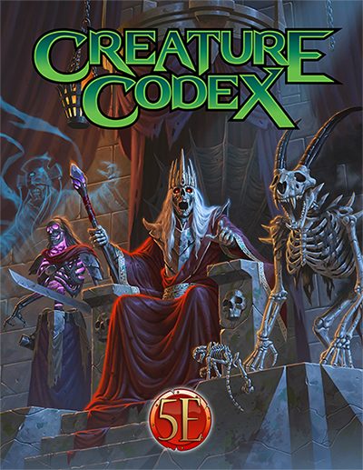 Creature Codex for 5th Edition