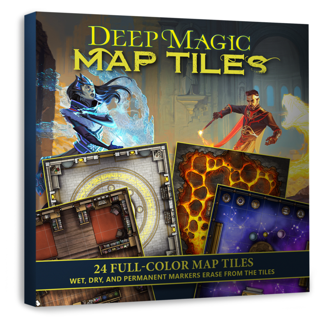 Deep Magic Arcane Map Tiles Kobold Press Store