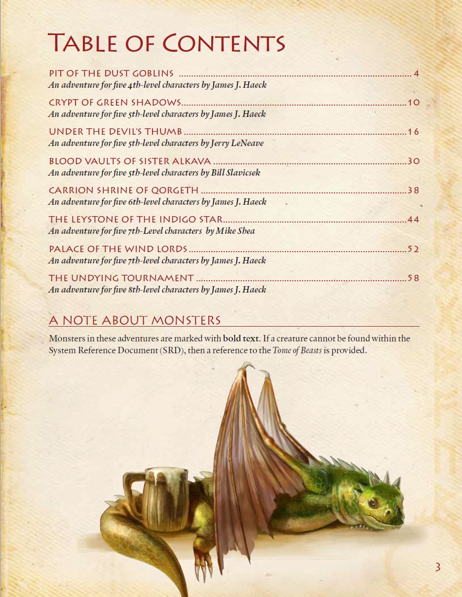 Book of Lairs for 5th Edition - Kobold Press Store