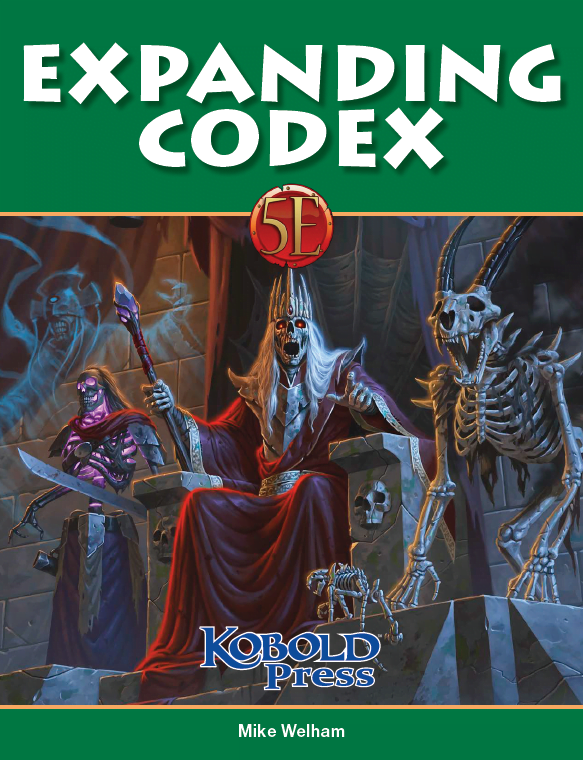 5E Creature Codex Lairs From Kobold Press