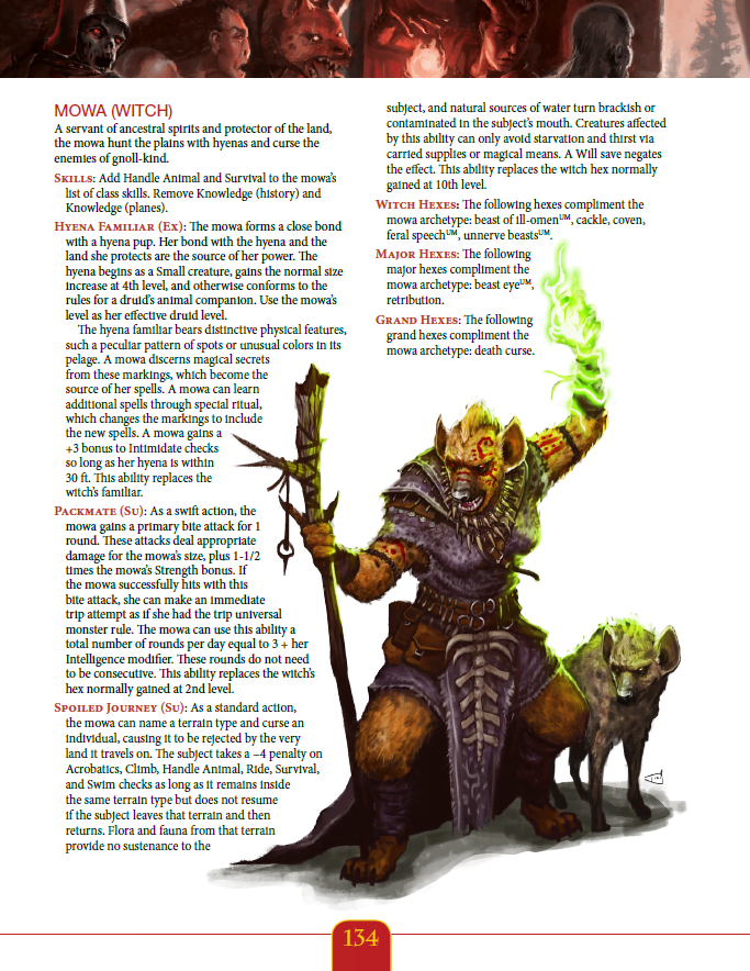 advanced races compendium pdf