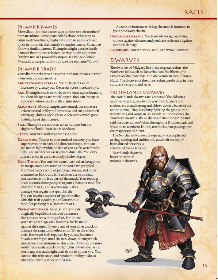 Dungeons & Dragons: 15 Best Homebrew Playable Races