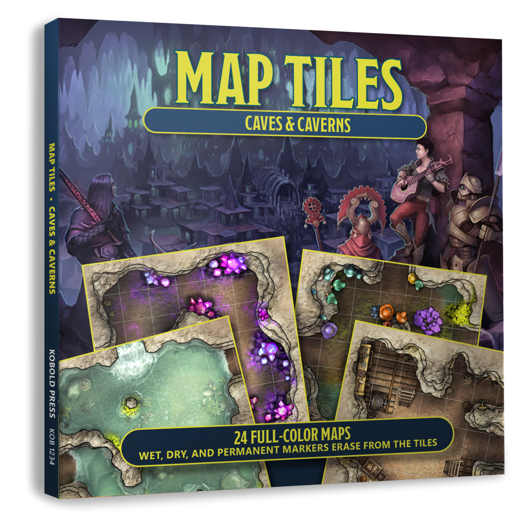 Map Tiles: Caves & Caverns - Kobold Press Store