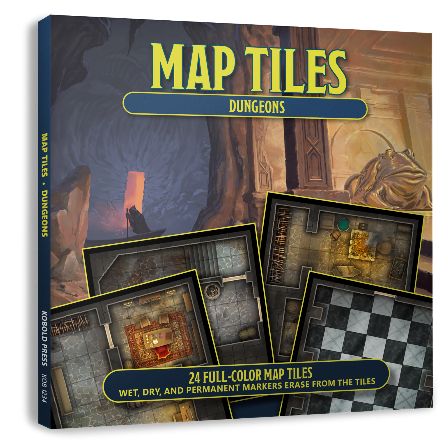 Map Tiles: Dungeons -  Kobold Press