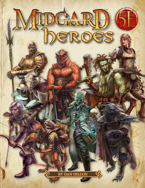 Midgard Heroes for 5th Edition - Kobold Press Store