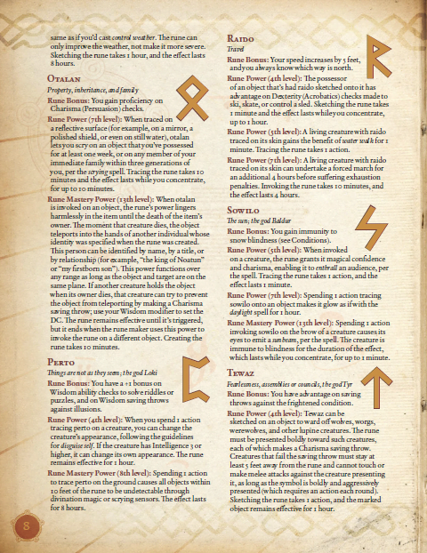 100 Weapon Runes - Dndspeak