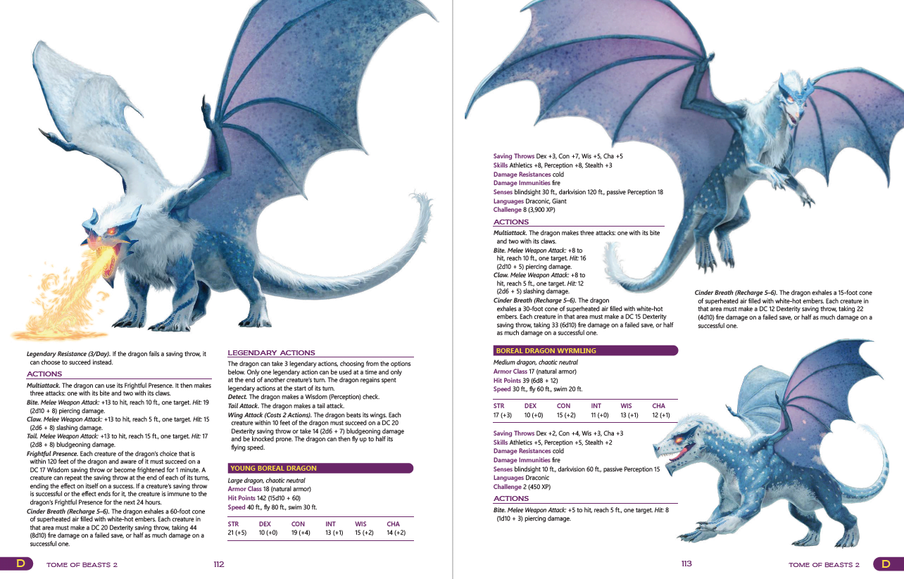 Tome of Beasts 2 Pocket Edition (Softcover + PDF Bundle) Kobold Press