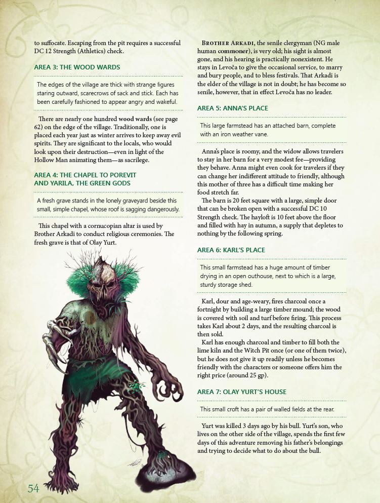 The Briar Man Is A Monster From Kobold Press' Tales of the Old Margreve