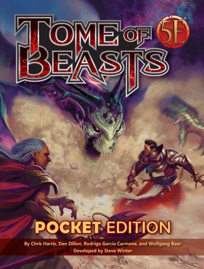 Tome of Beasts (2016) Pocket Edition for 5E (Softcover)
