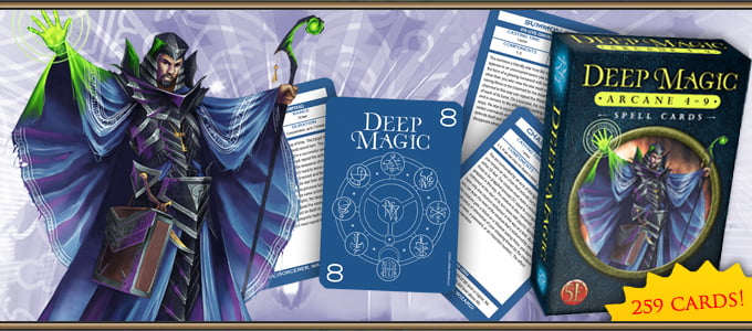 Kobold Press 5E: Deep Magic Spell Cards - Bard