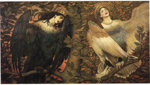 Birds of Joy and Sorrow by Vasnetsov