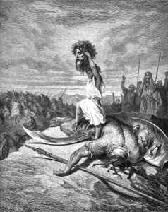 Gustave Dore, David and Goliath