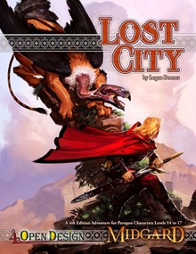 Lost City Cover by Kieran Yanner