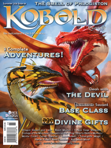 Kobold Quarterly #18 Cover (c) Open Design LLC