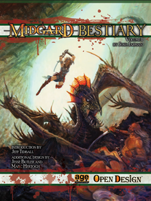 Midgard Bestiary Vol. 1 Cover