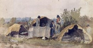 Cox, A Gypsy Encampment