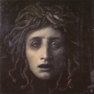 Medusa by Arnold Bocklin (1878)