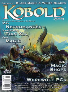 Cover for Kobold Quarterly magazine #19