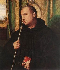 Moretto da Brescia, A Saint Monk