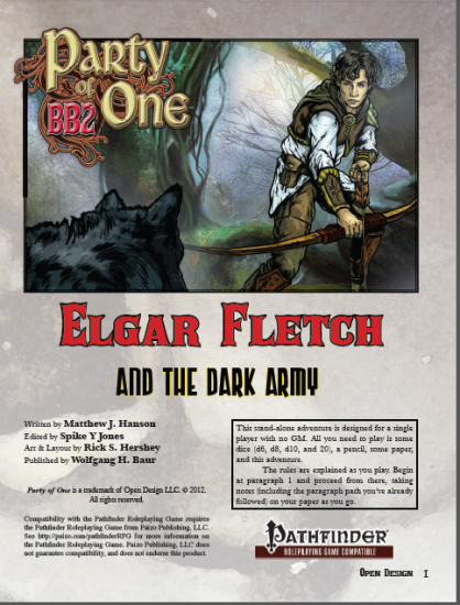 Party of 1: Elgar Fletch and the Dark Army