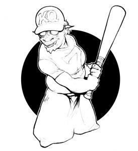 Batter Up! (Artist: Peter Bradley)