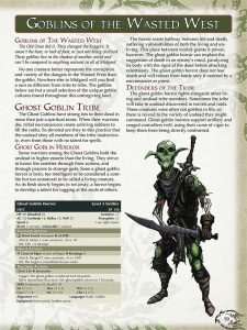 Goblins from the Midgard Bestiary