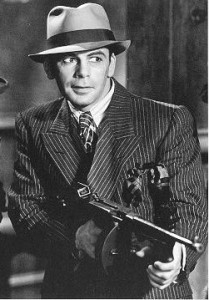 Paul Muni as "Scarface" in the film Scarface (The Caddo Company, 1932)