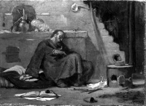 Study for the dead alchemist -- Elihu Vedder