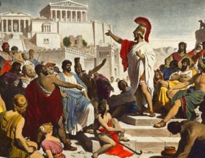 "Pericles's Funeral Oration" by Philipp von Foltz