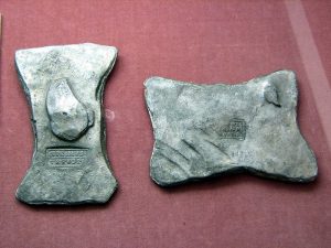 Silver ingots; photo by Chris 73 / Wikimedia Commons