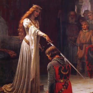 The Accolade by Edmund Blair Leighton