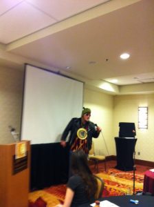 From Kobold Awards: MC Sig raps live and in person.