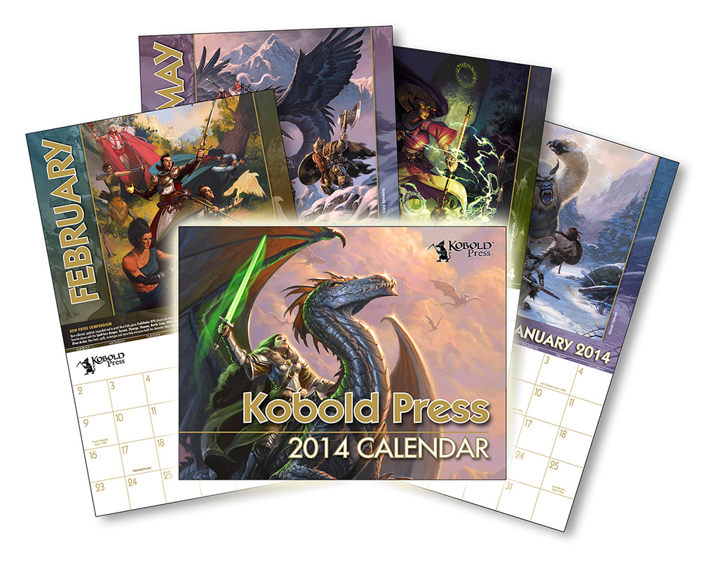 2014 Kobold Press Calendar