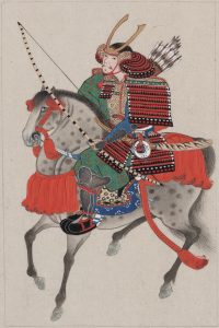 Samurai on horseback