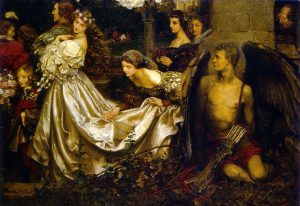 The Uninvited Guest -- Eleanor Fortescue-Brickdale 1906