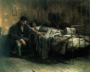 La Miseria by Cristóbal Rojas 