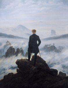 Caspar David Friedrich, Wanderer Above the Sea of Fog, 