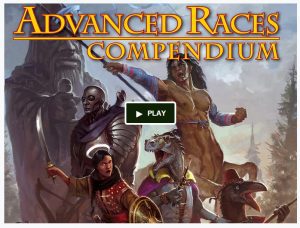 Advanced Races Compendium Kickstarter