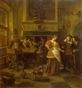 Tavern Scene by Jan Steen