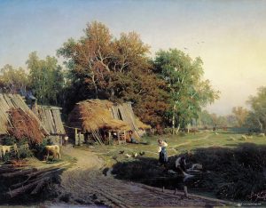 F.Vasilyev: Village (1869)