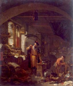 The Alchemist by Thomas Wijck