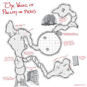 Vault of Pallon Map
