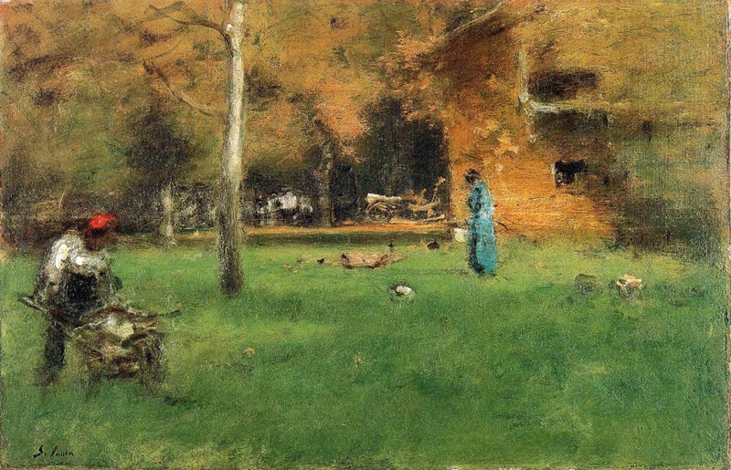 The Old Barn, George Inness