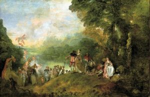 The Embarkation for Cythera - Jean-Antoine Watteau