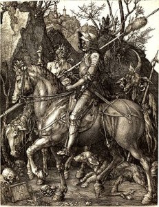 Albrecht Dürer - Knight, Death and the Devil