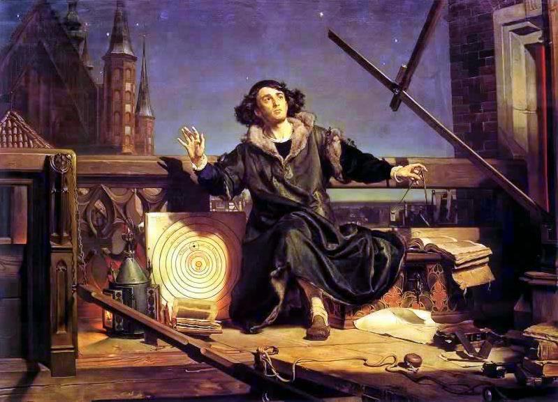 Jan Matejko - Astronomer Copernicus Conversation with God