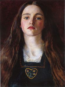 Portrait of a Girl - John Everett Millais